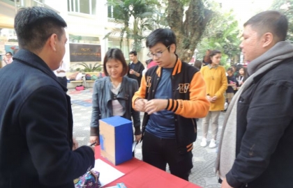 Hà Nội HIBS - Tưng bừng bầu trợ lí cho đội trưởng các nhà